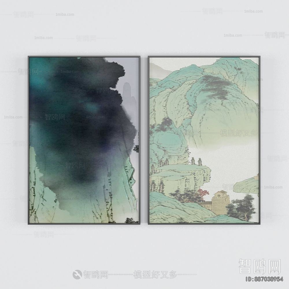 New Chinese Style Painting