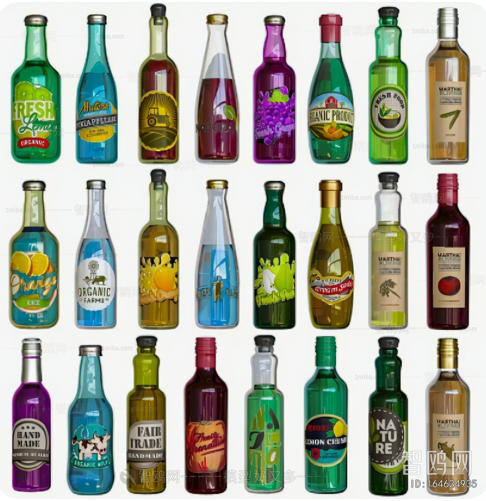 Modern Bottles