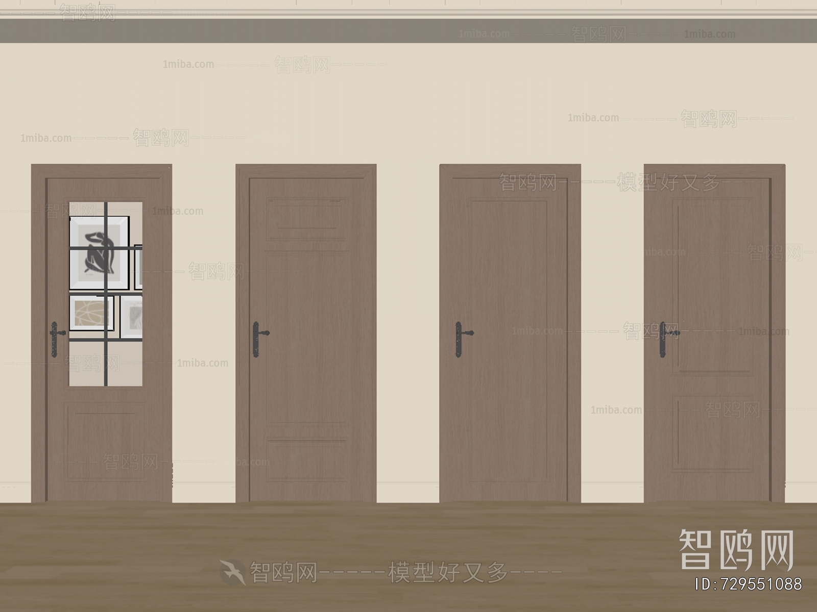 French Style Single Door