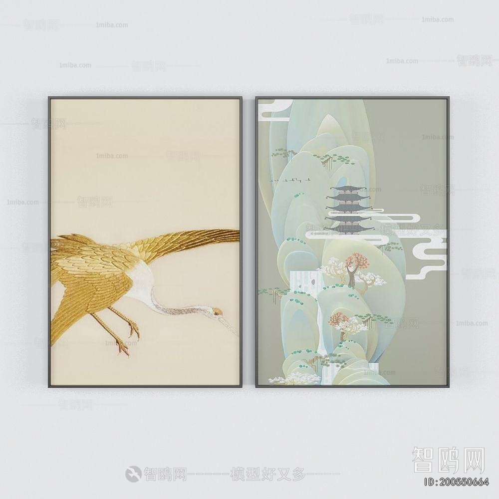 New Chinese Style Painting