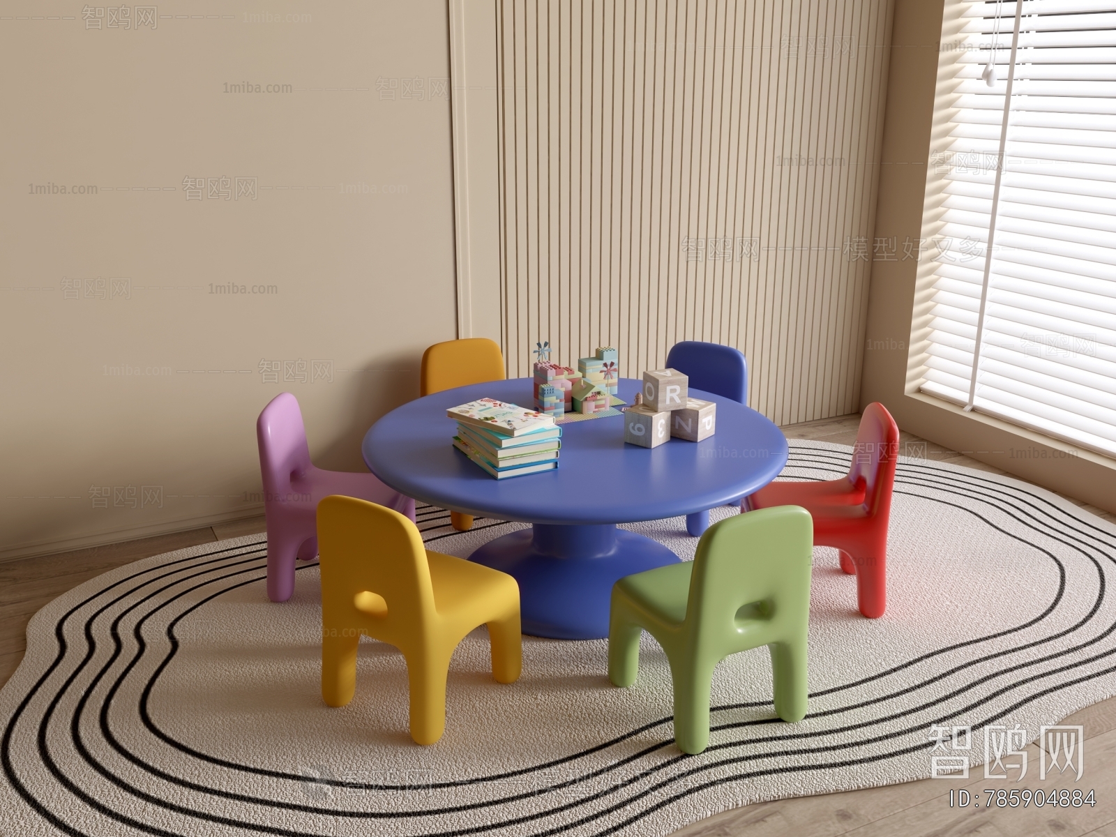 Modern Children's Table/chair