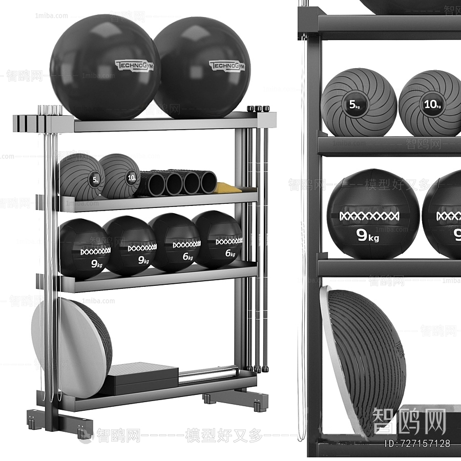 Modern Fitness Equipment