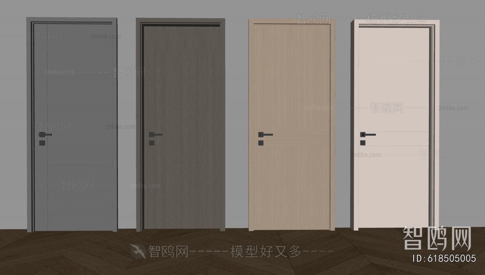 Modern Single Door
