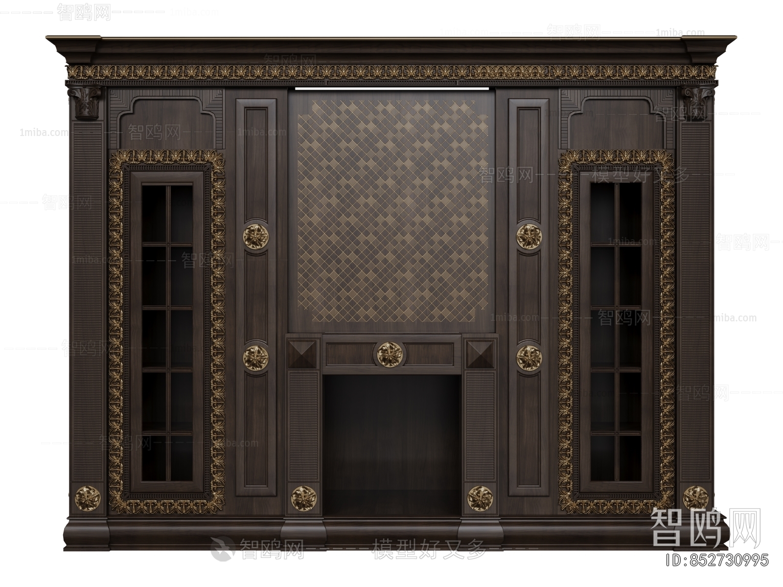 French Style TV Wall