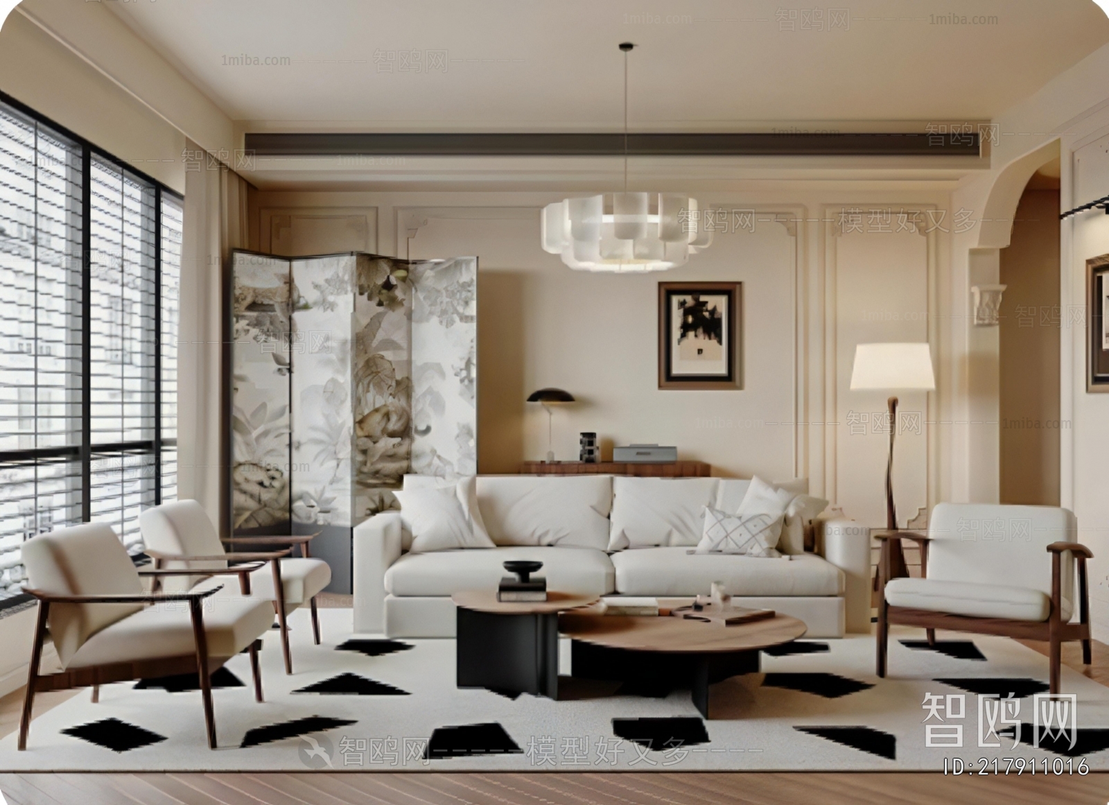 French Style A Living Room