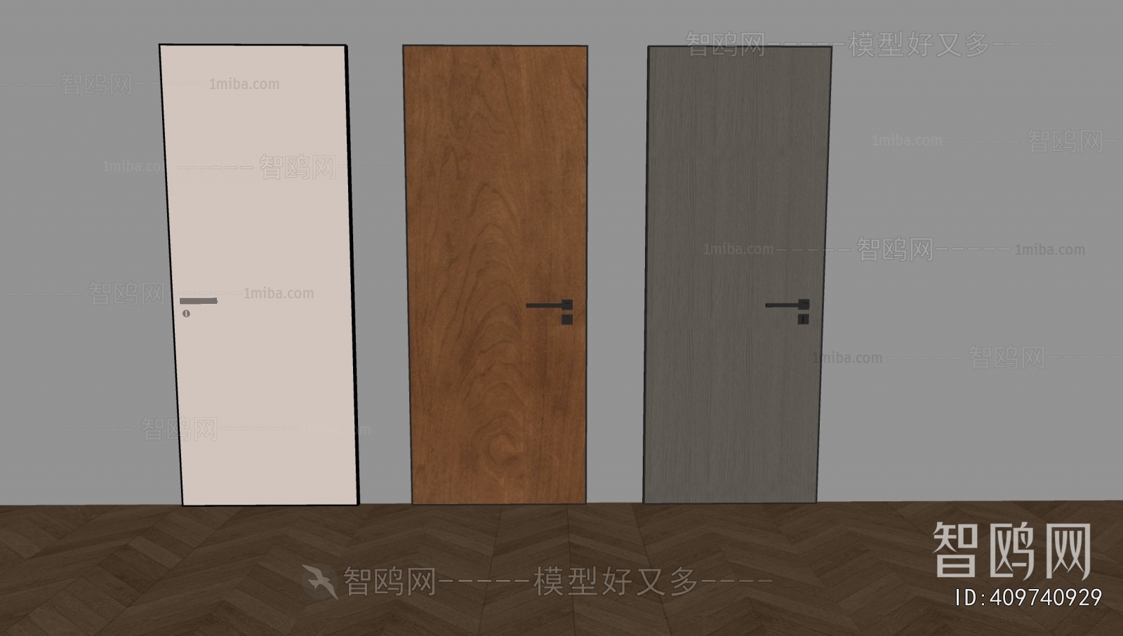 现代中古风单开门组合