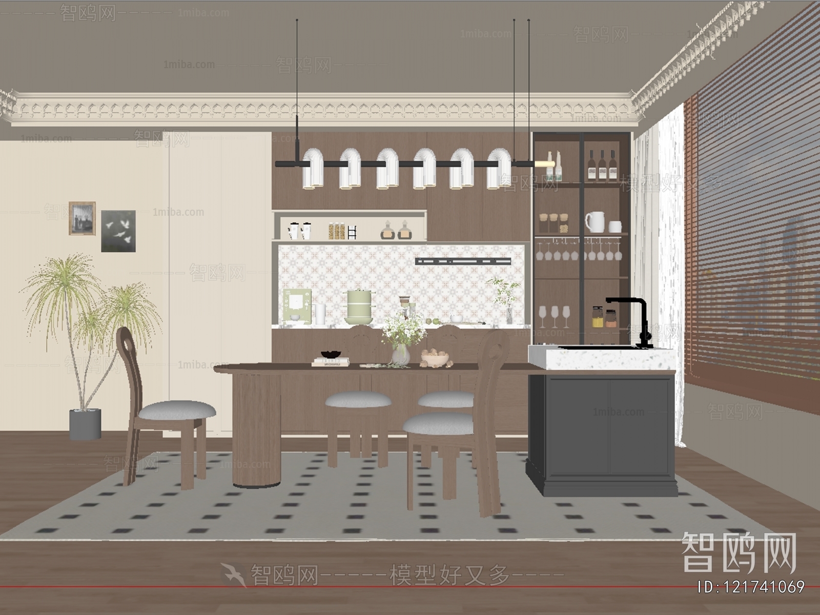 French Style Dining Room