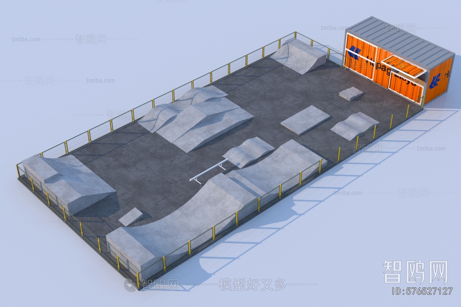 Modern Outdoor Sports Stadium