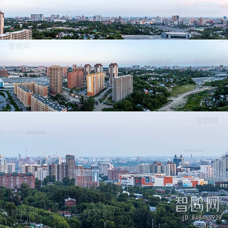 白天城市外景