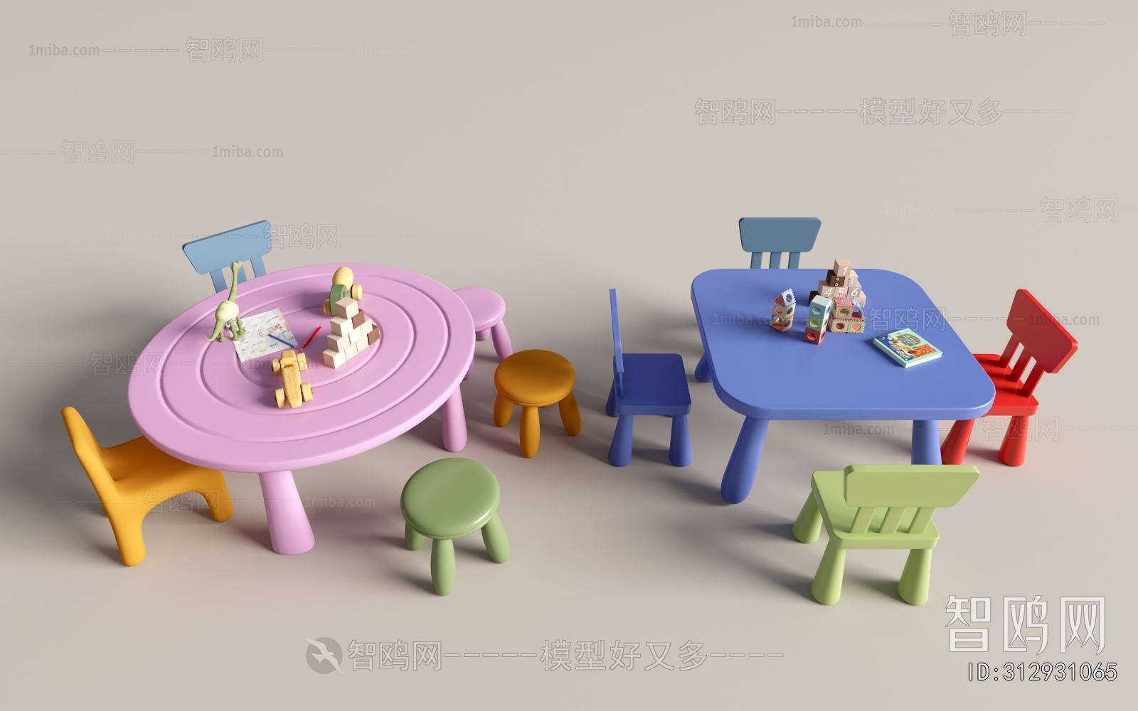 Modern Children's Table/chair