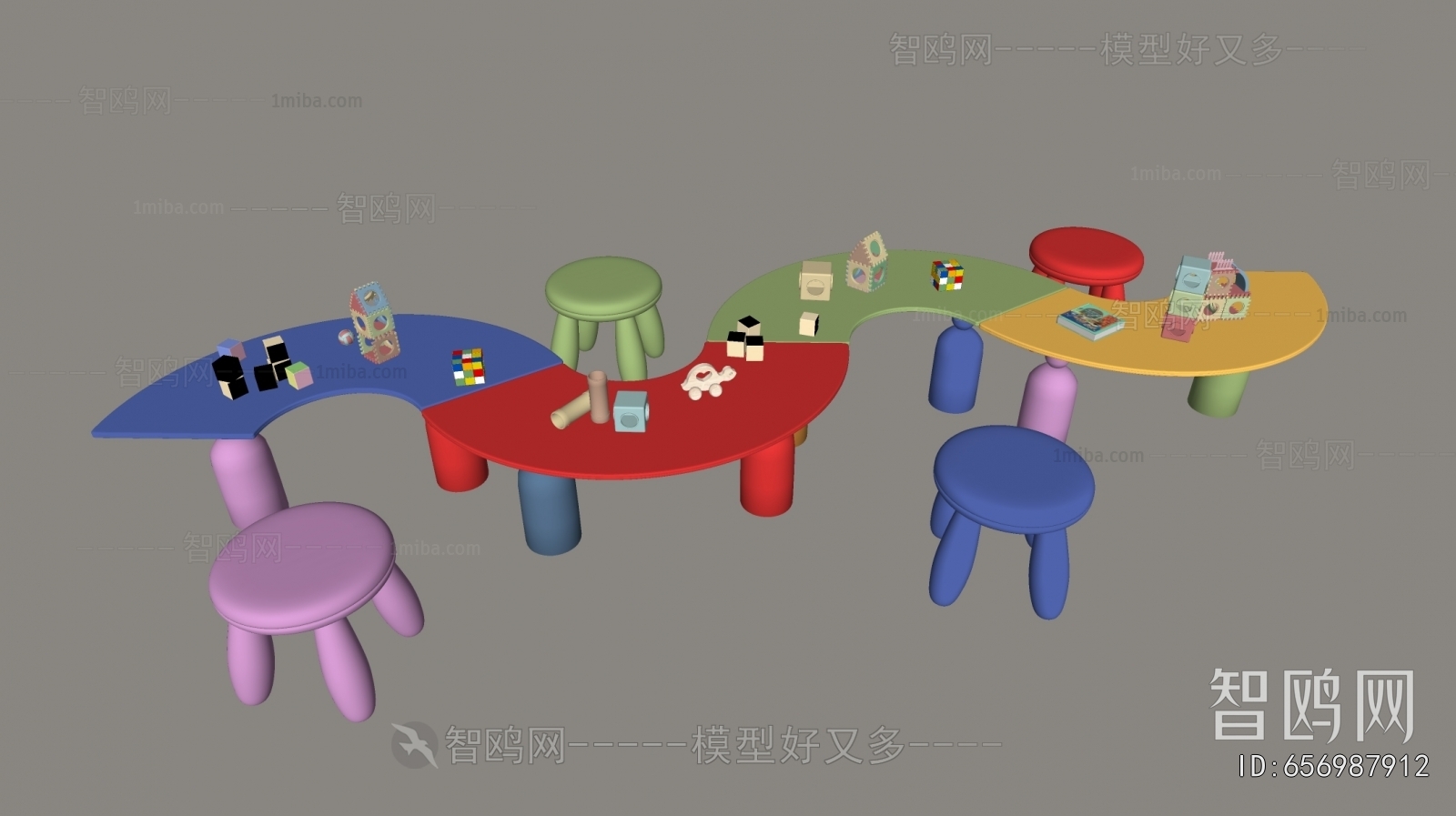 Modern Children's Table/chair