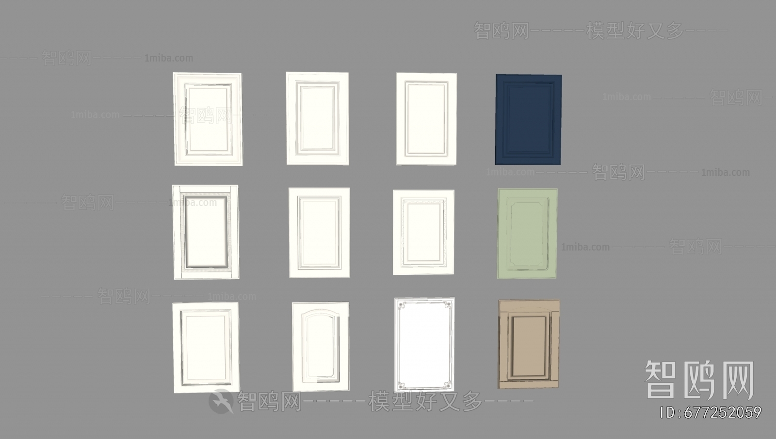 French Style Door Panel