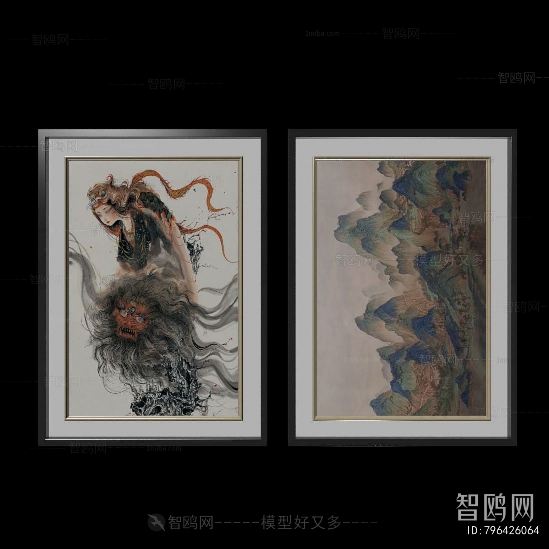 New Chinese Style Painting