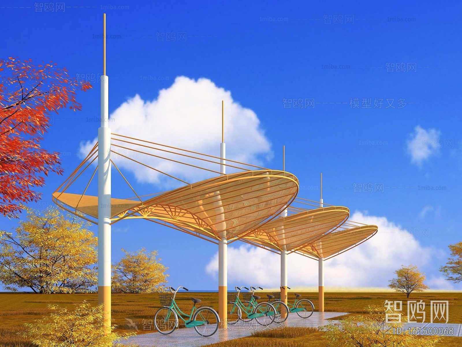 Modern Sunshade/Canopy/Tensioning Film