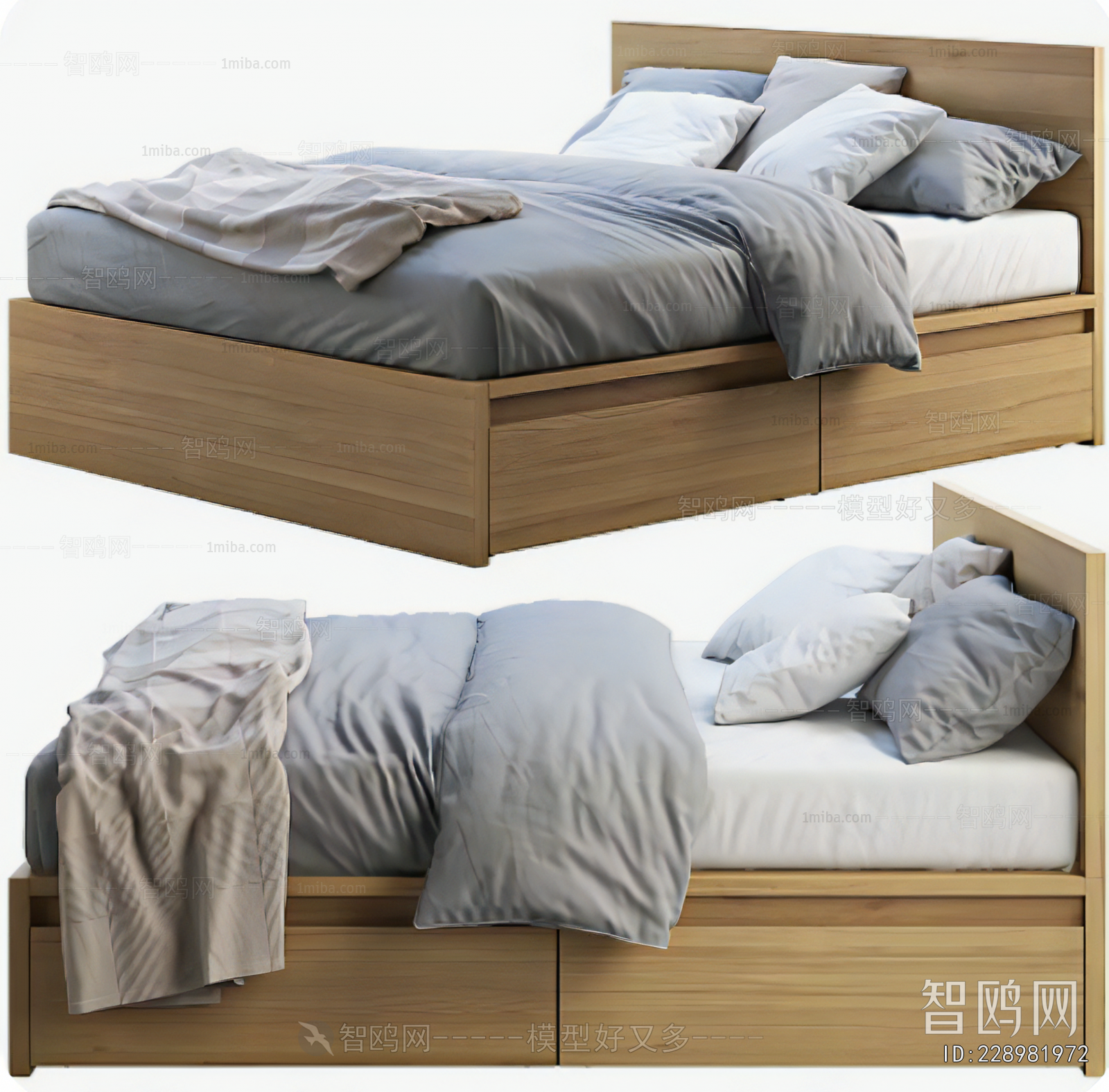 Modern Double Bed