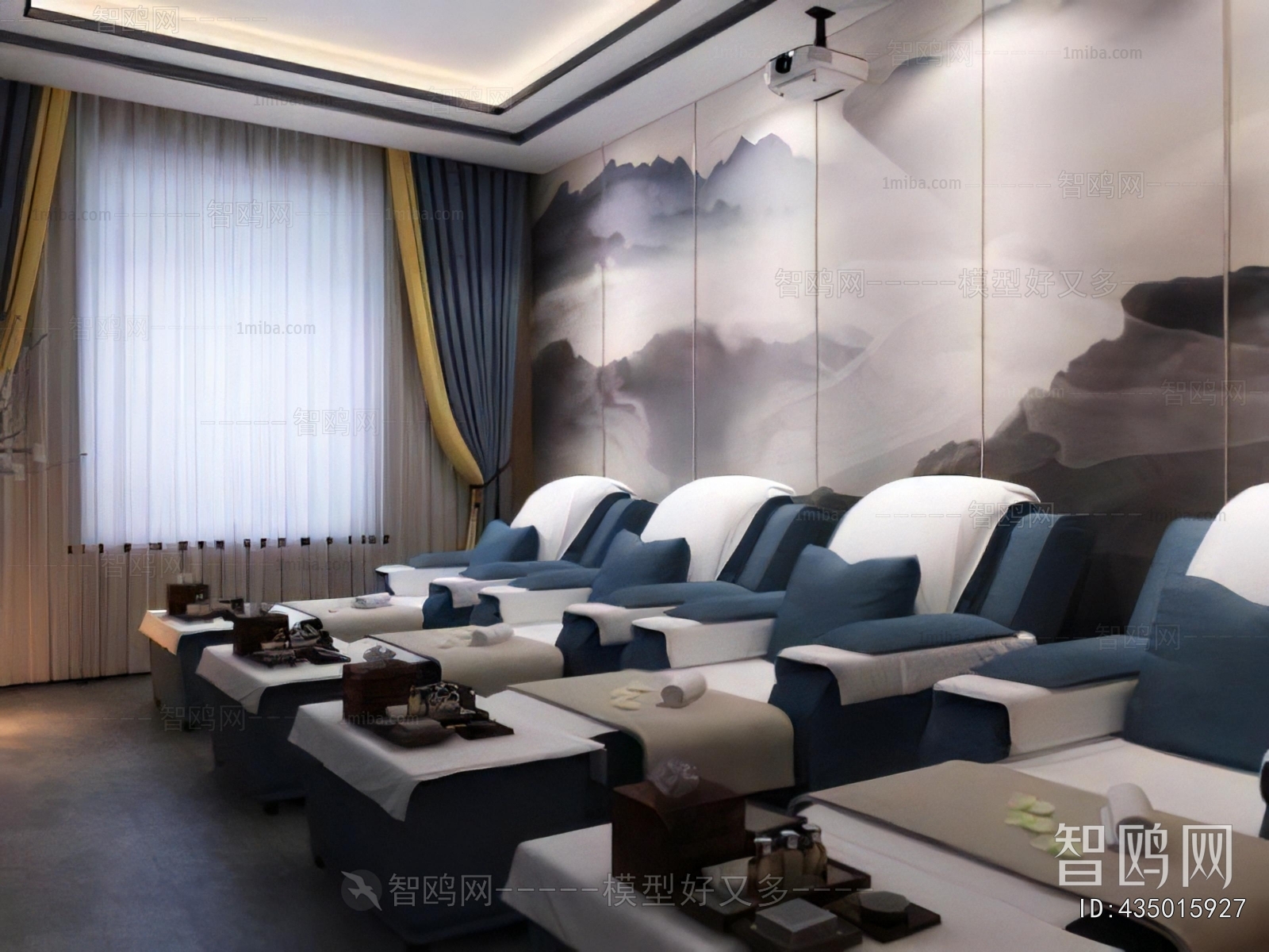 New Chinese Style SPA Foot Bath