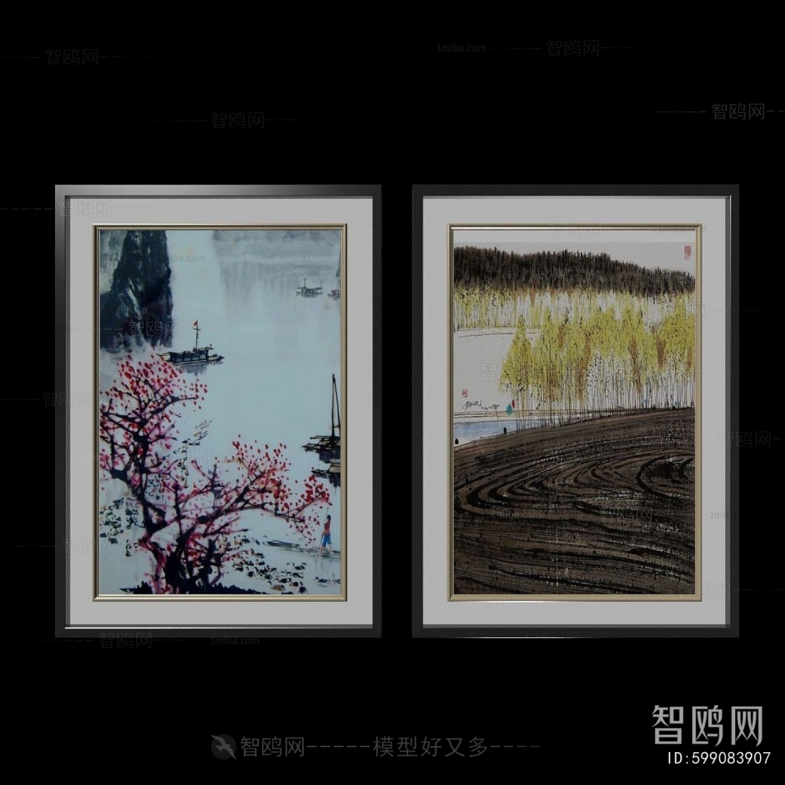 New Chinese Style Painting