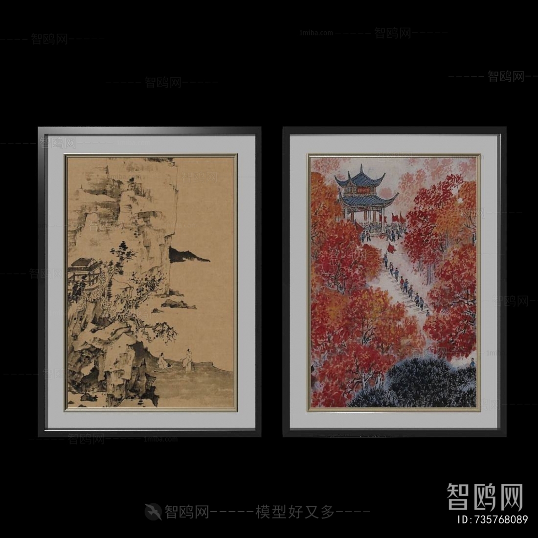 New Chinese Style Painting