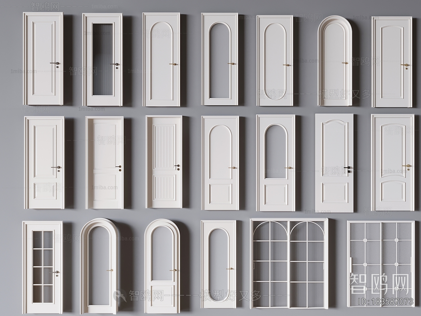 French Style Single Door