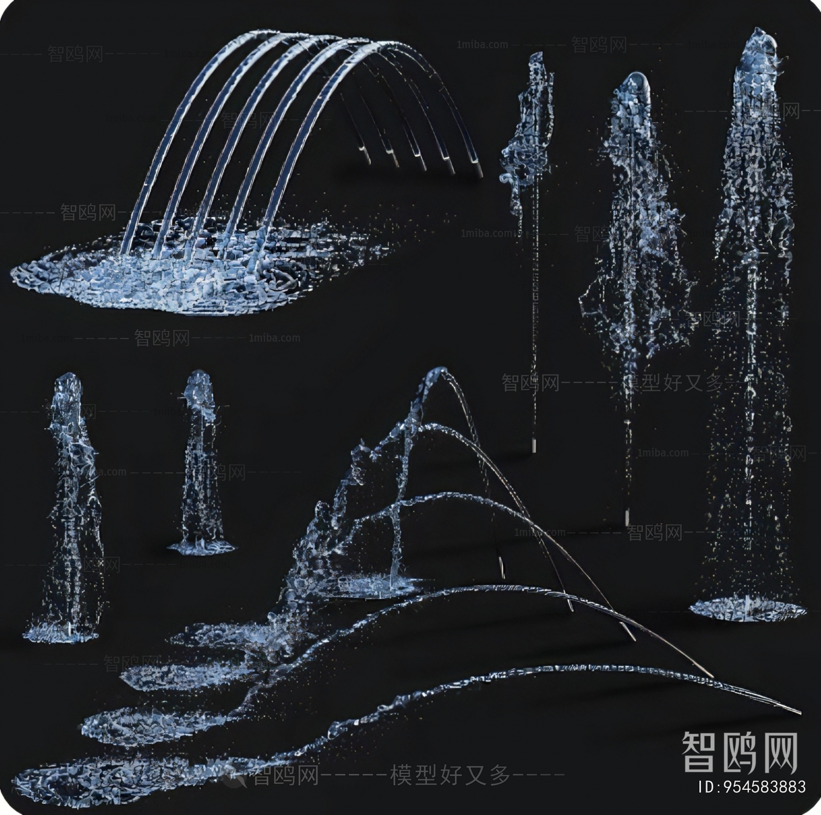 Modern Rockery Waterscape