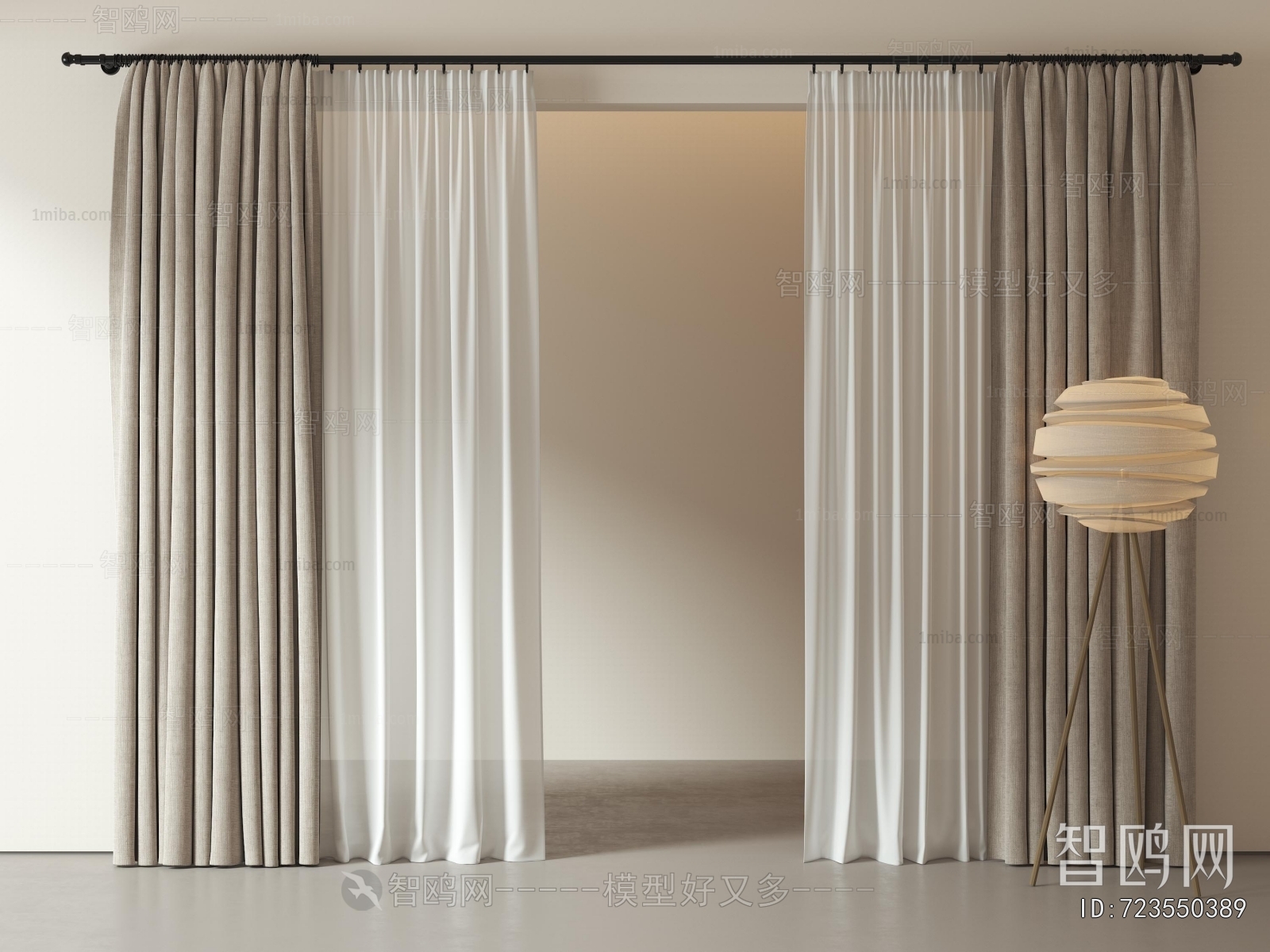 Modern The Curtain