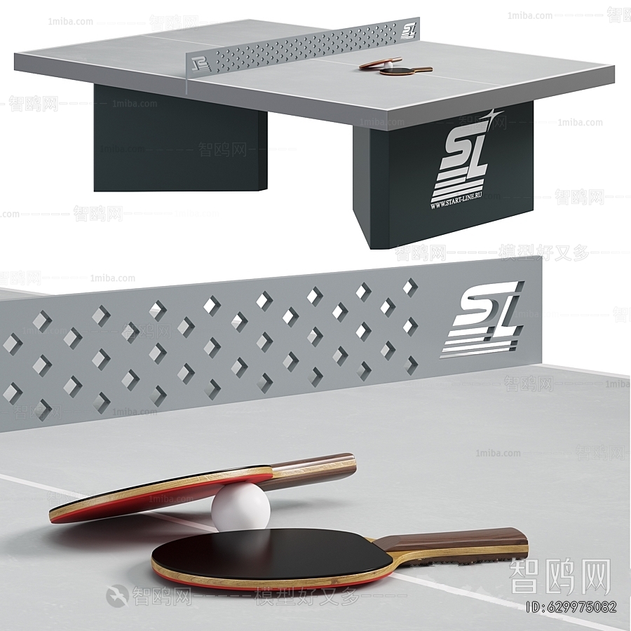 Modern Table-tennis Table