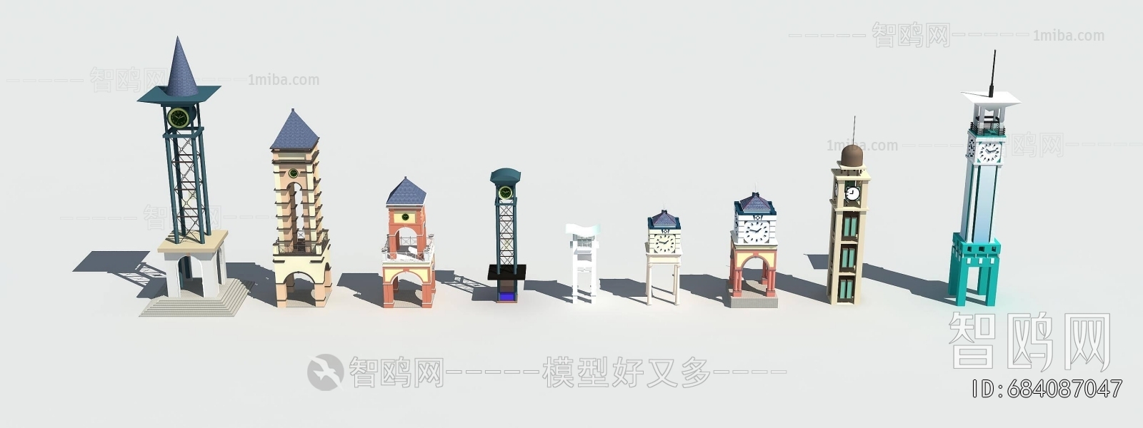 Simple European Style Tower