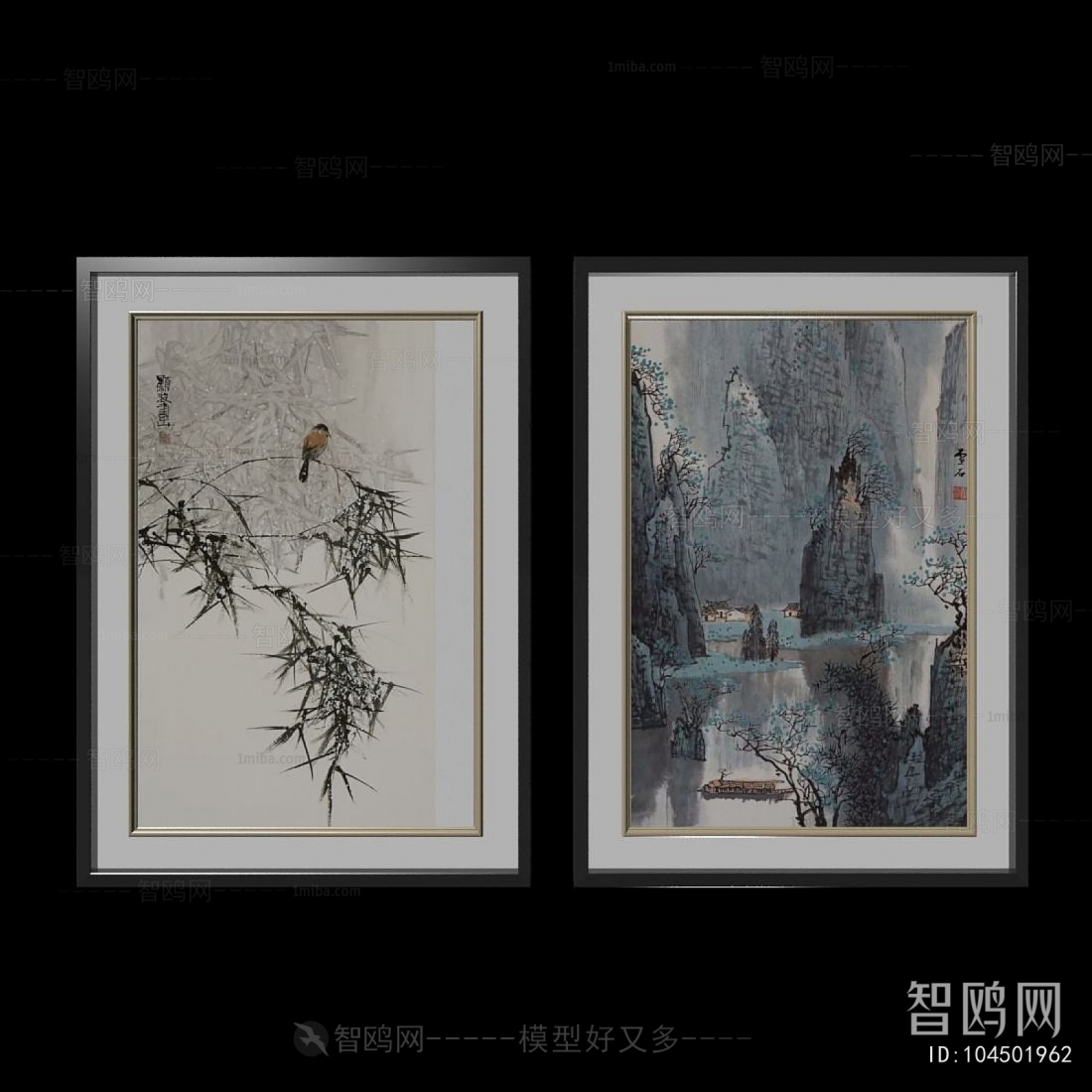 New Chinese Style Painting