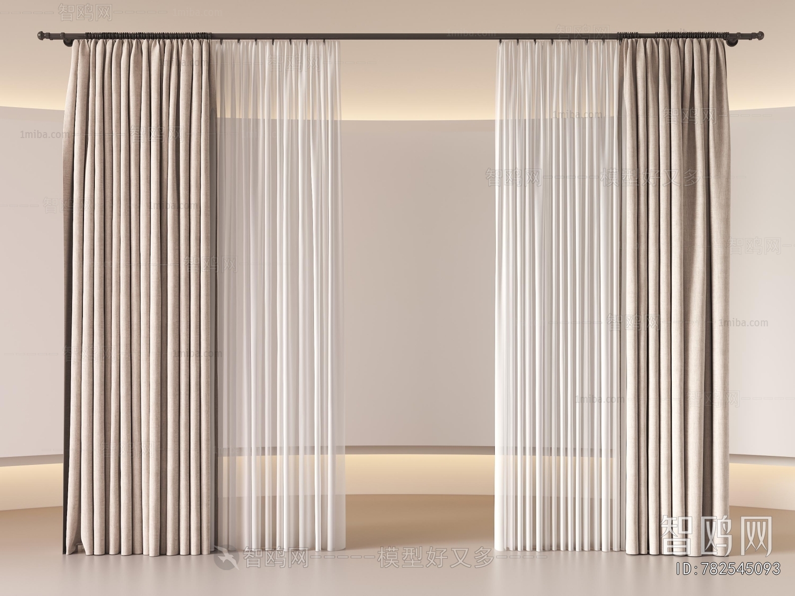 Modern The Curtain