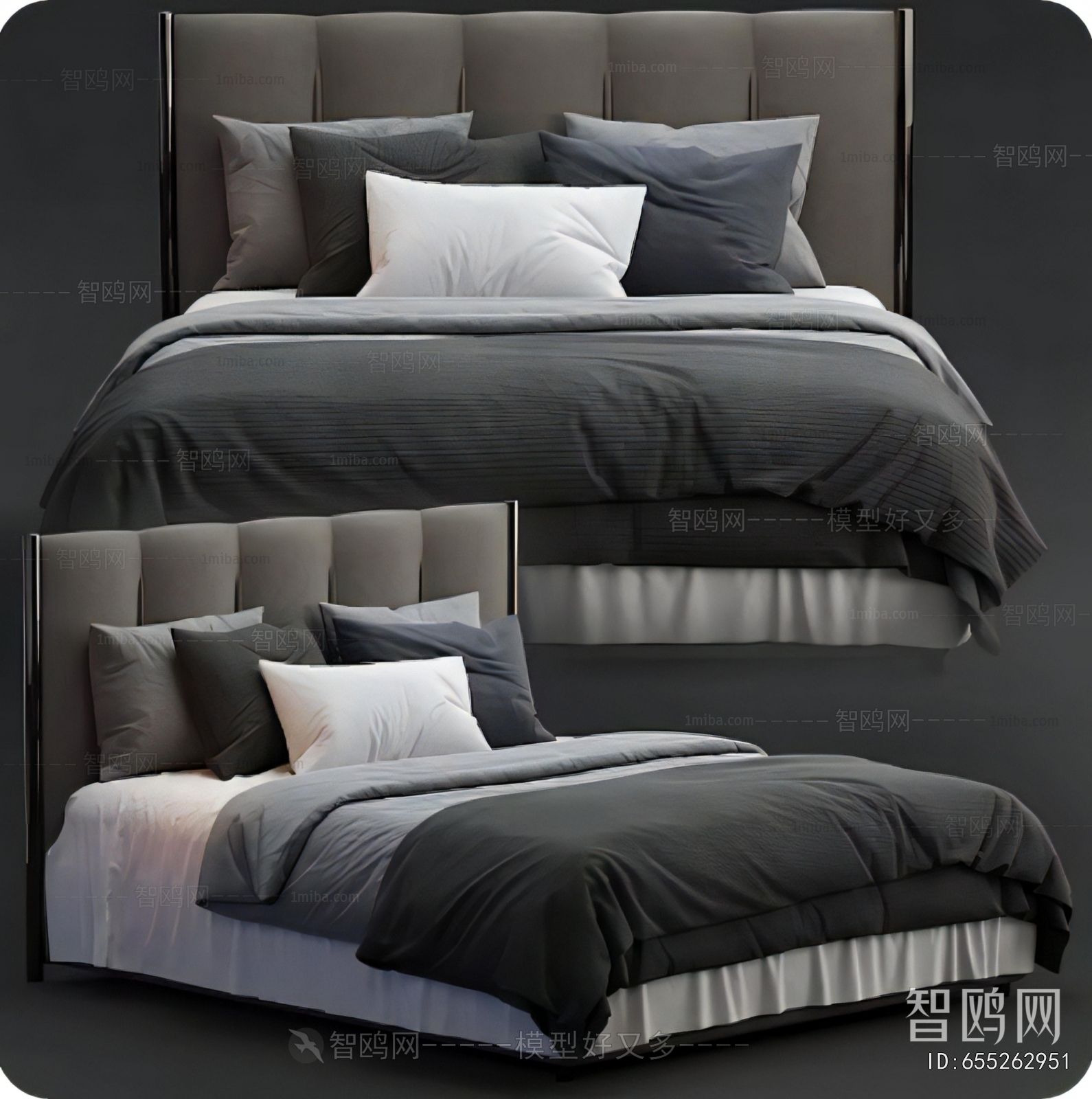 Modern Double Bed