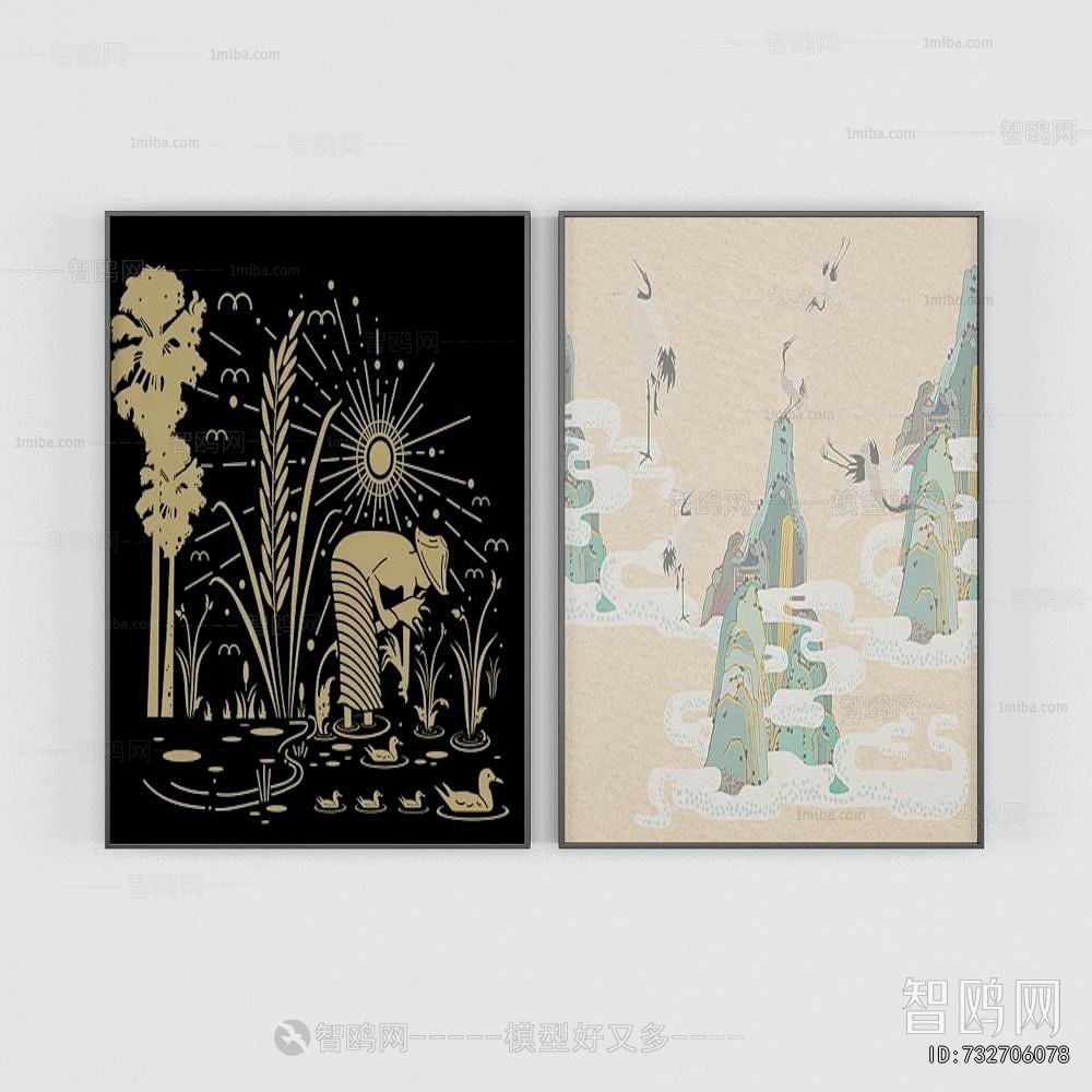 New Chinese Style Painting