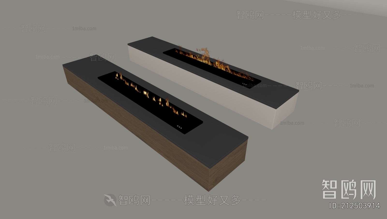 Modern Electronic Fireplace