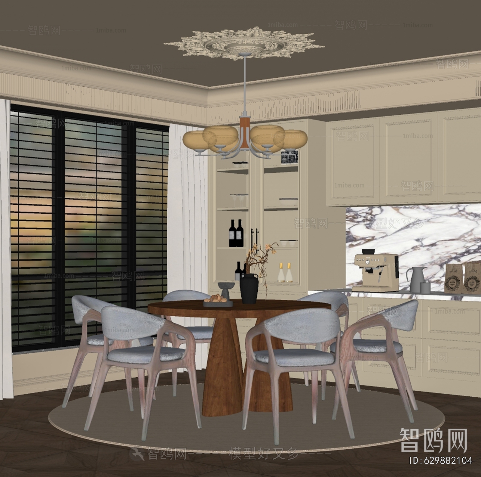 French Style Dining Room