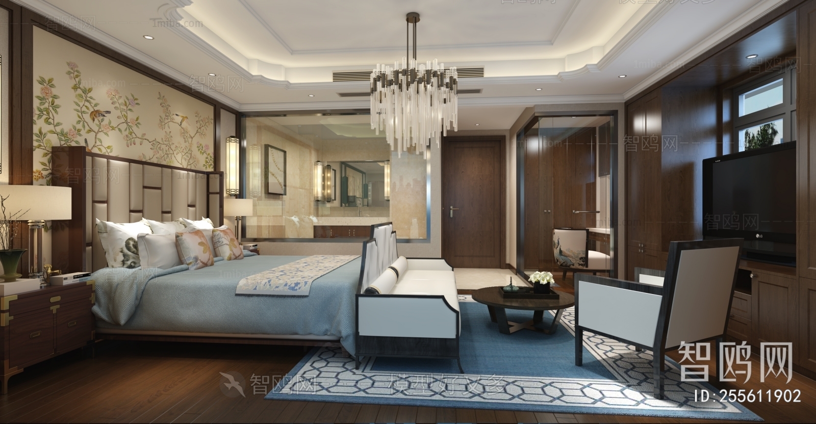 New Chinese Style Guest Room