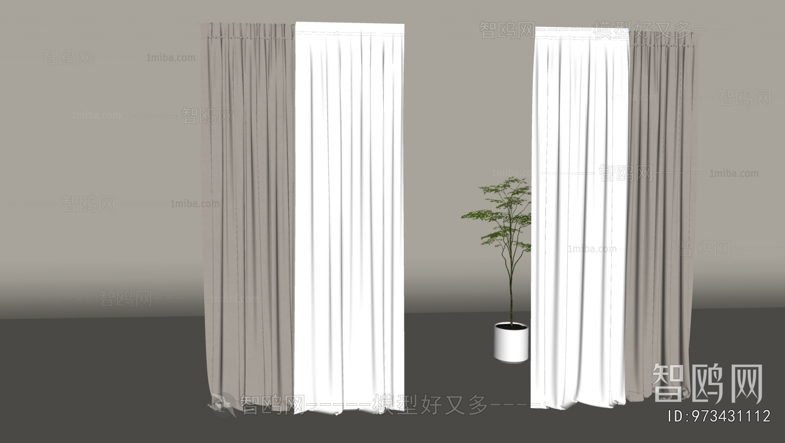 Modern The Curtain