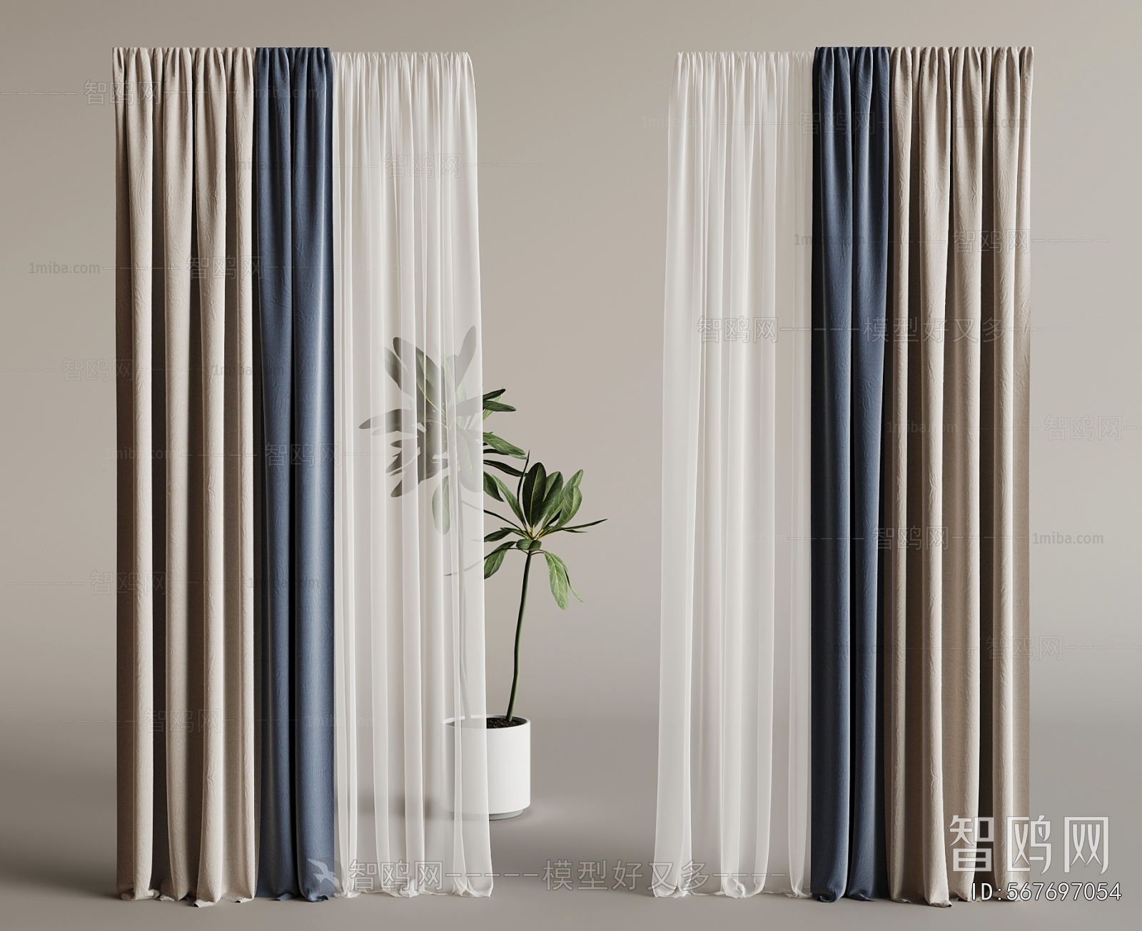 Modern The Curtain