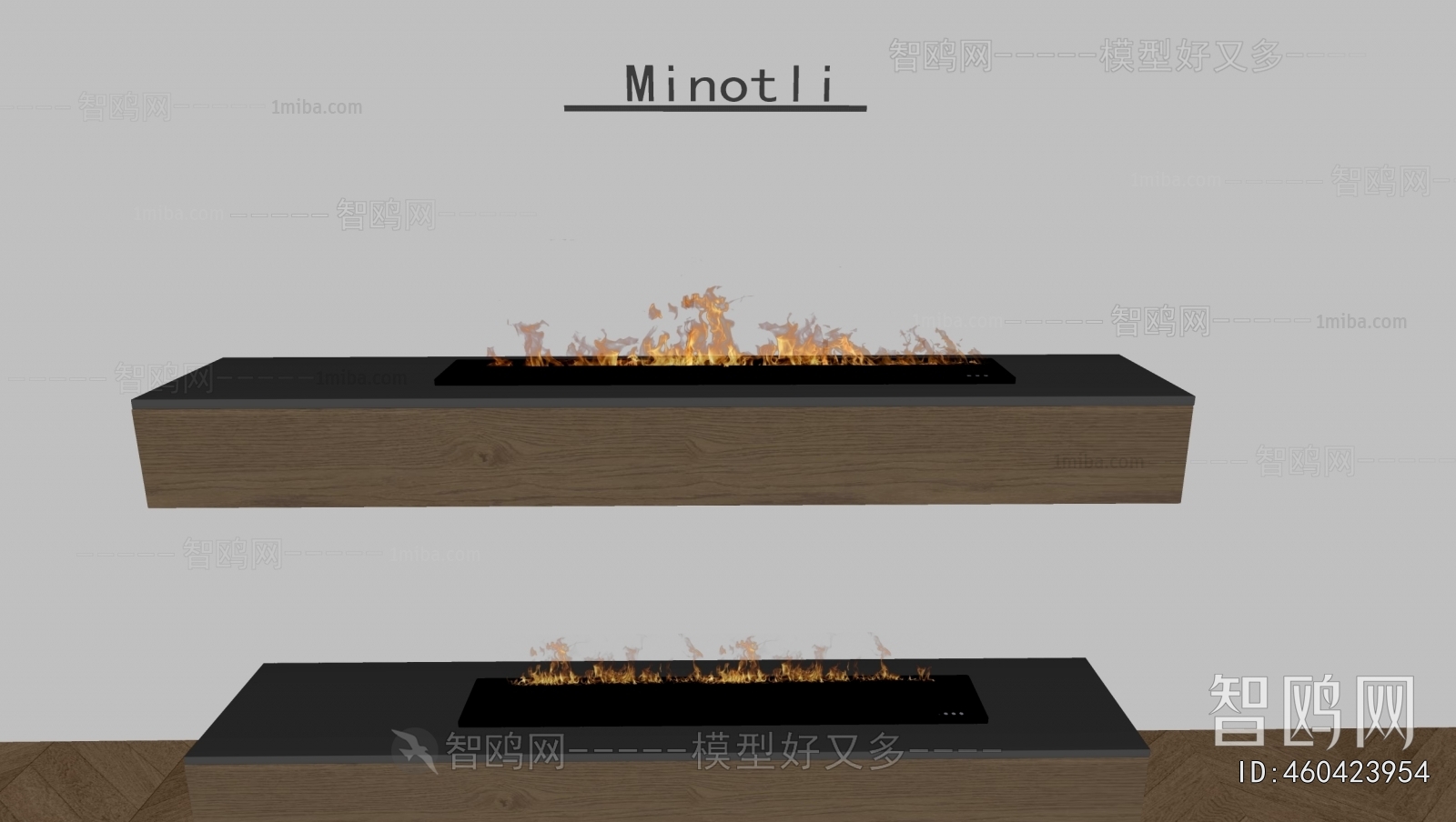 Modern Electronic Fireplace