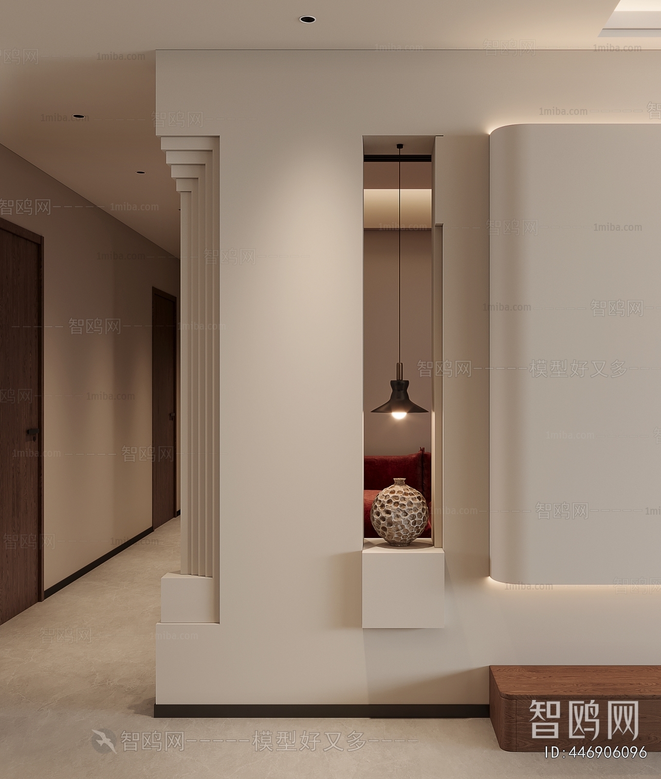 Modern Hallway