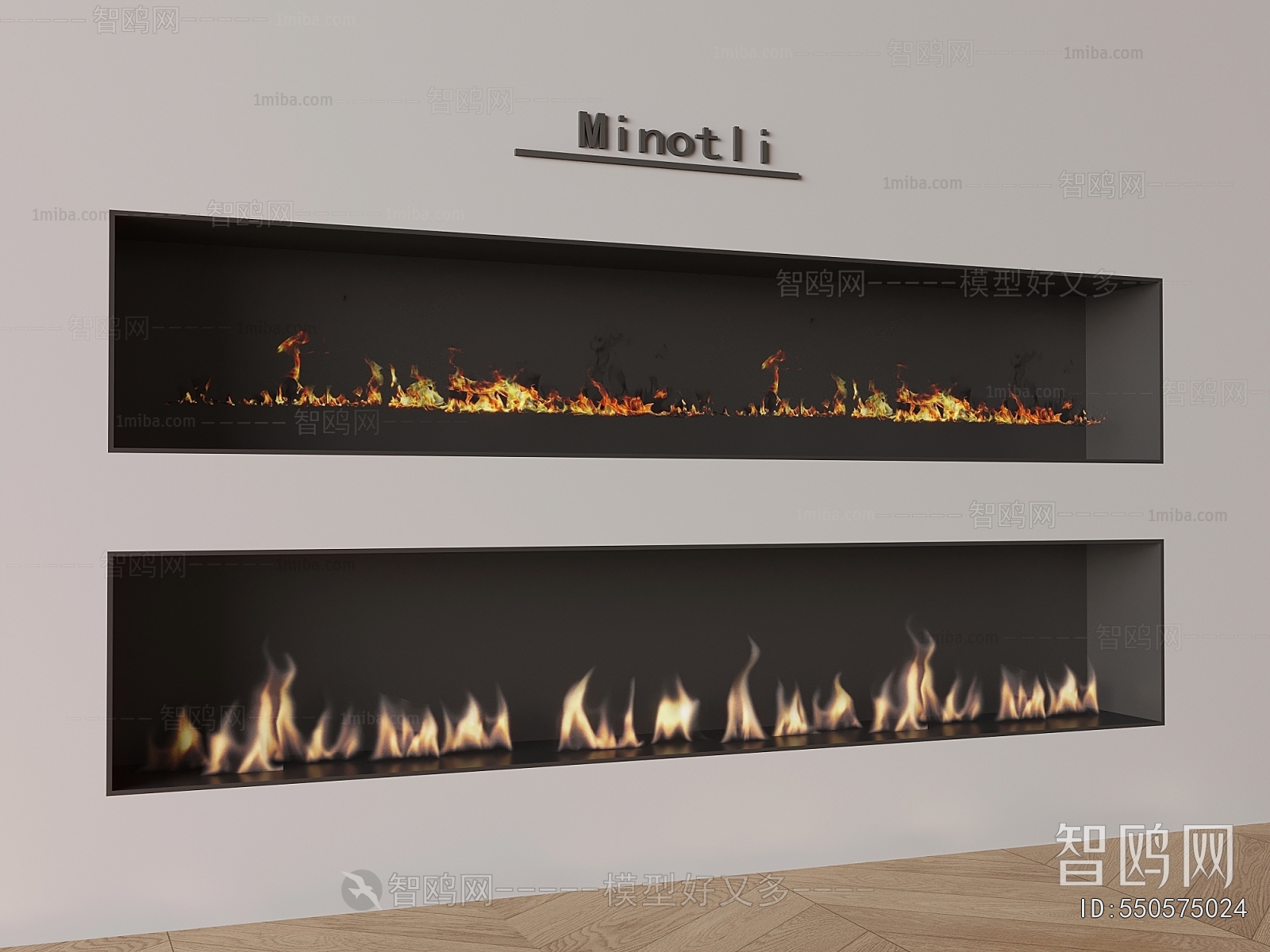 Modern Electronic Fireplace