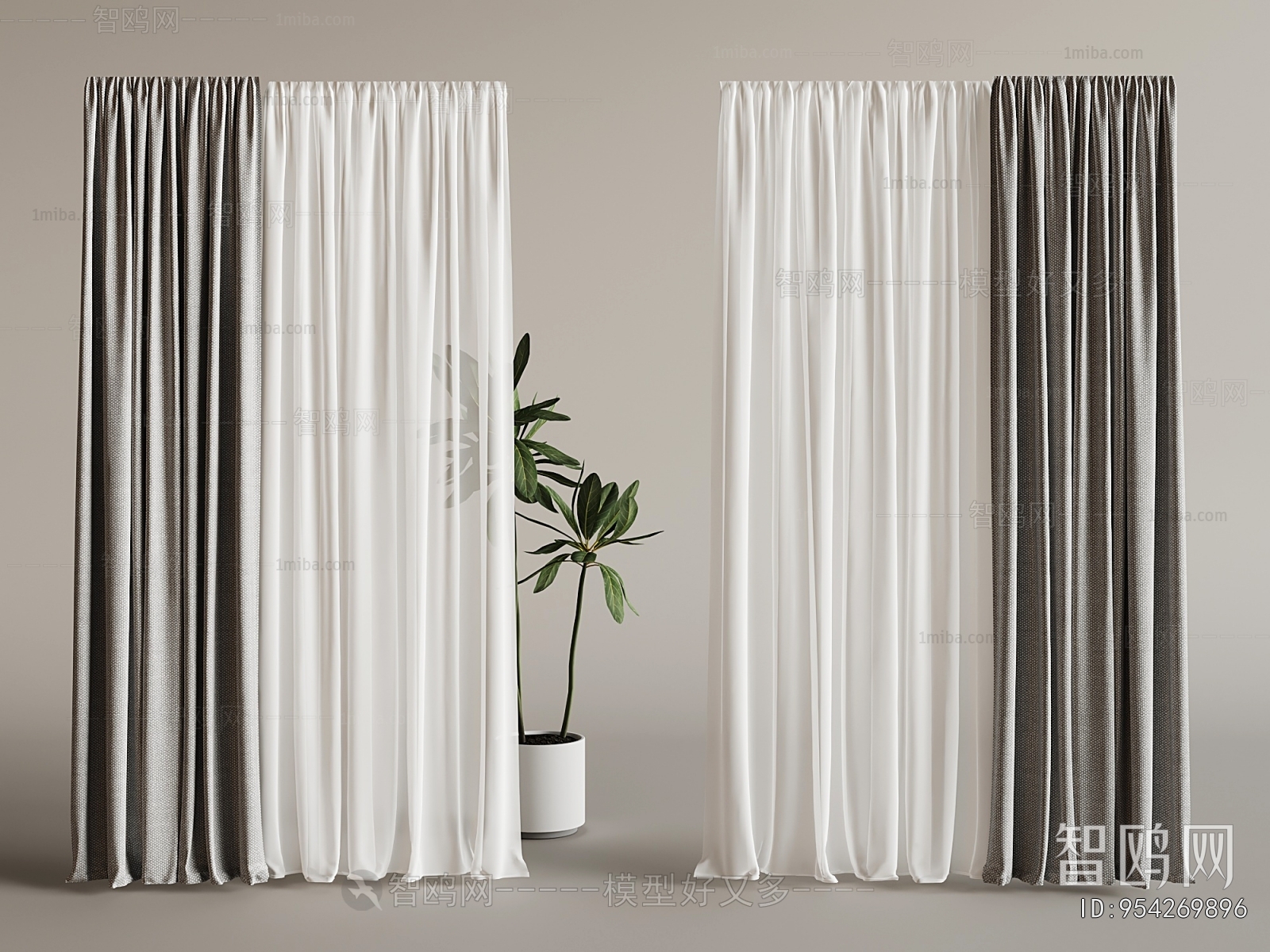 Modern The Curtain