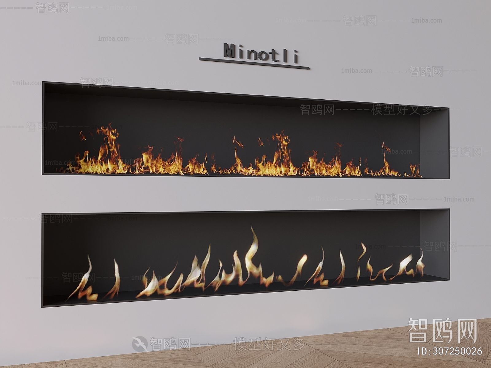 Modern Electronic Fireplace