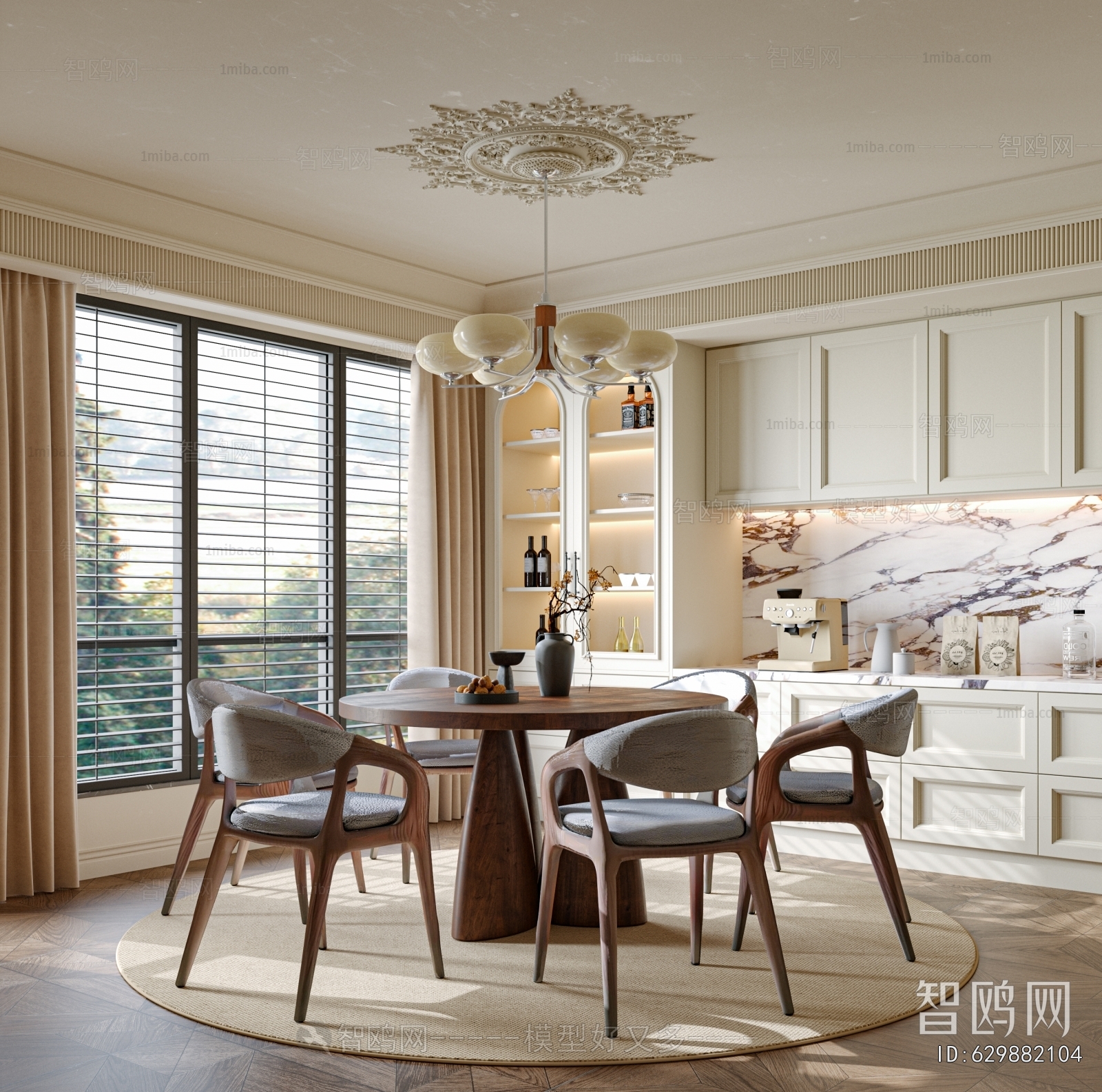 French Style Dining Room