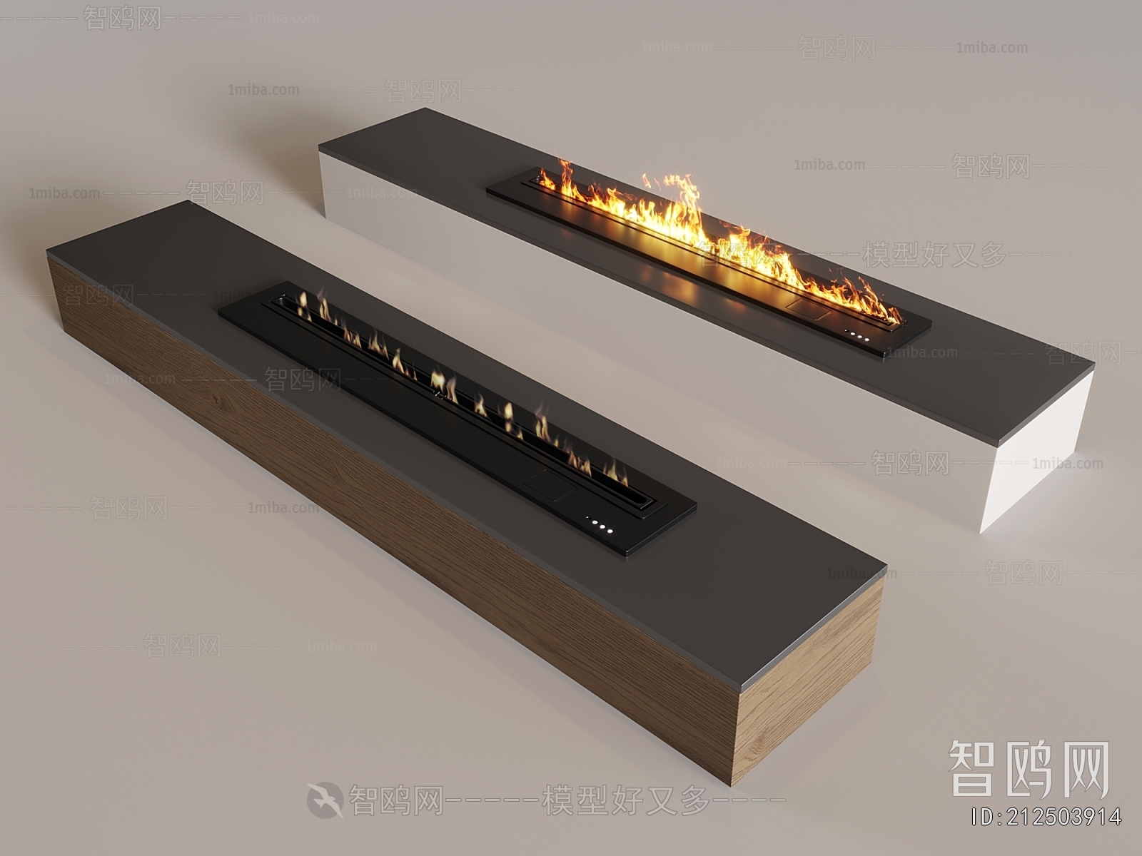 Modern Electronic Fireplace