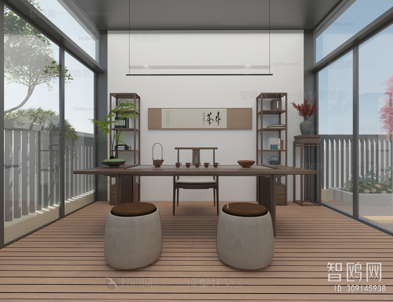 New Chinese Style Tea House