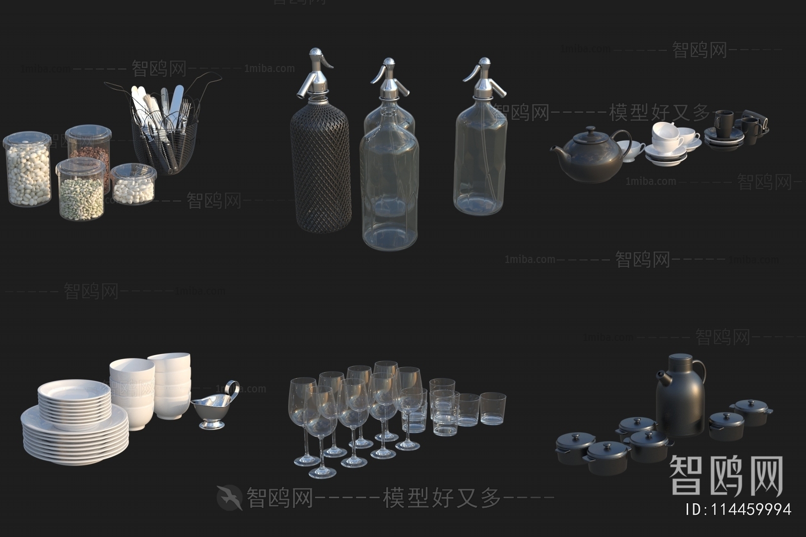 Modern Cutlery/tea Set