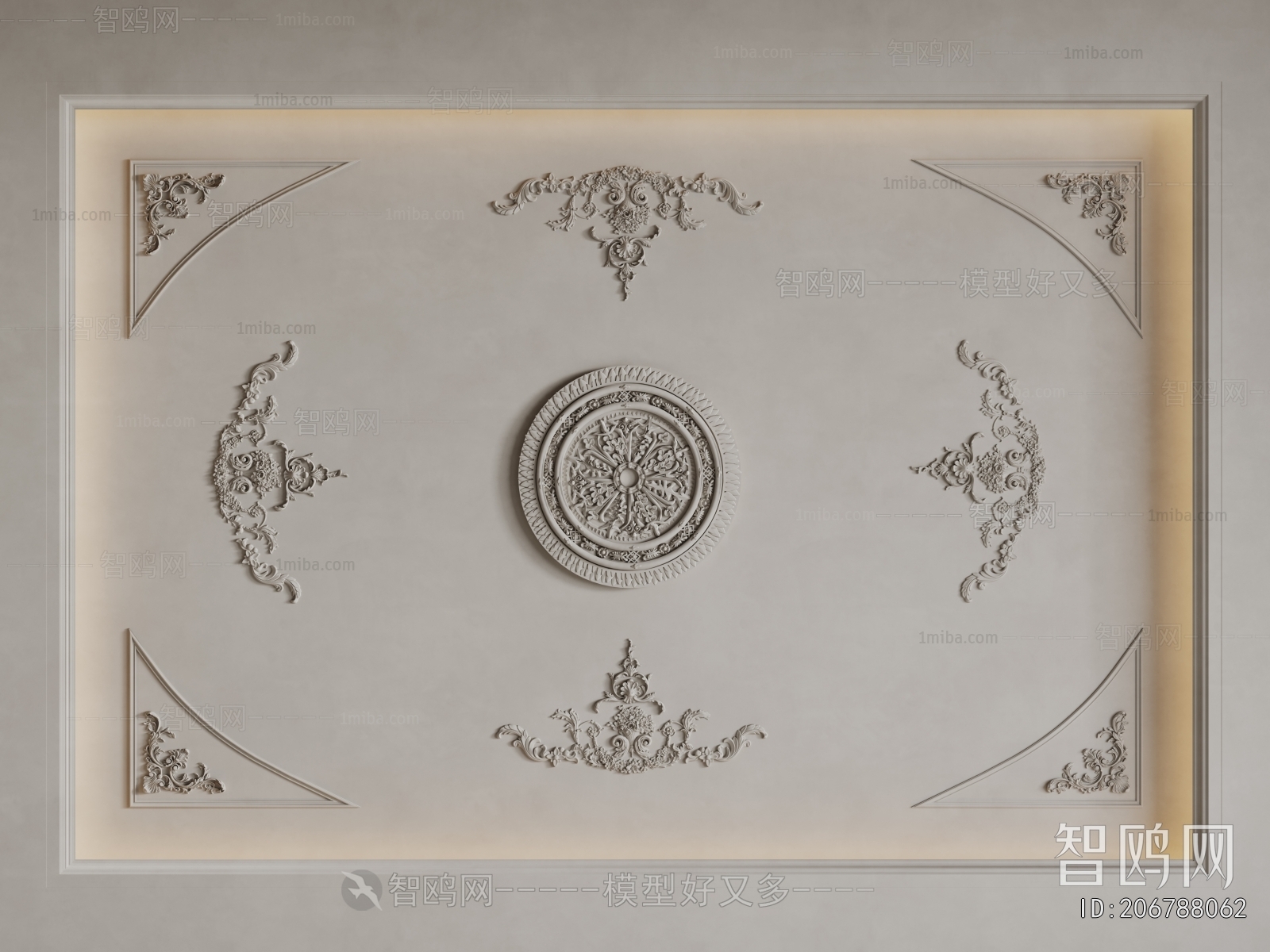 French Style Suspended Ceiling