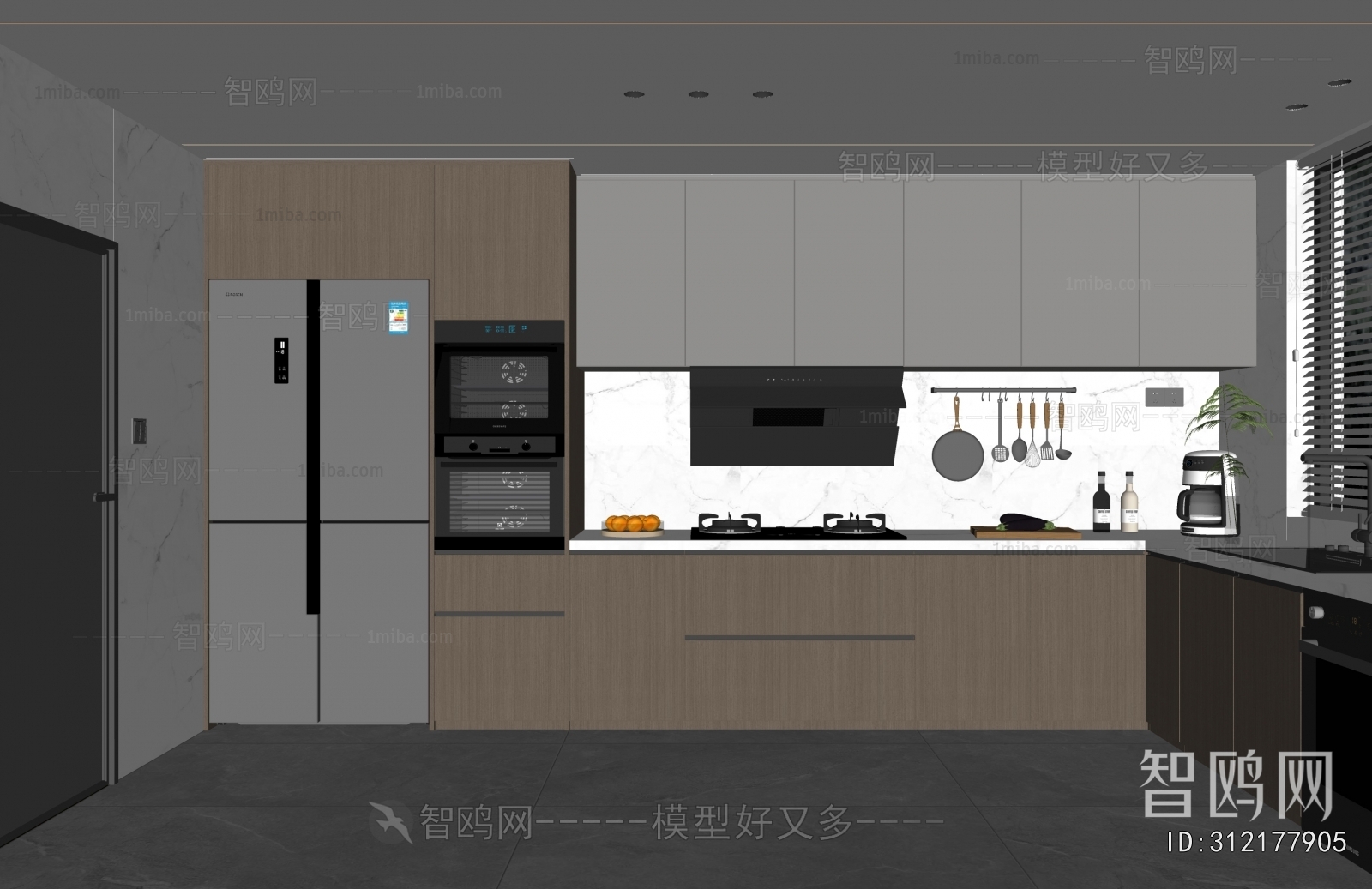 Modern The Kitchen