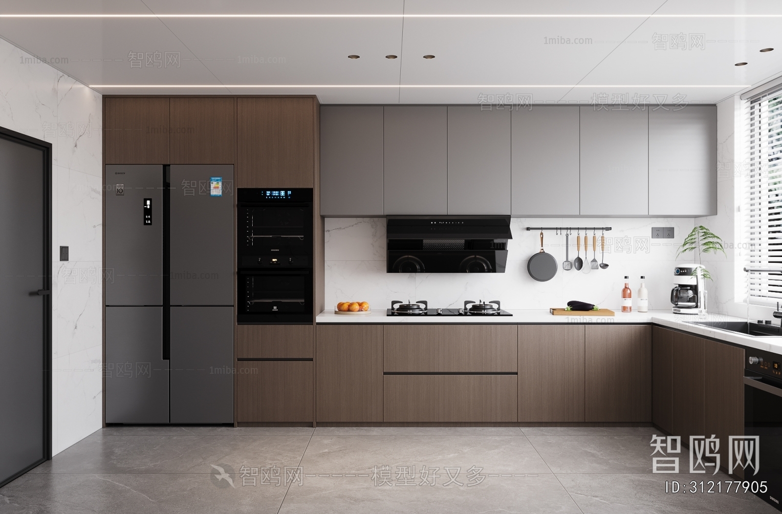 Modern The Kitchen