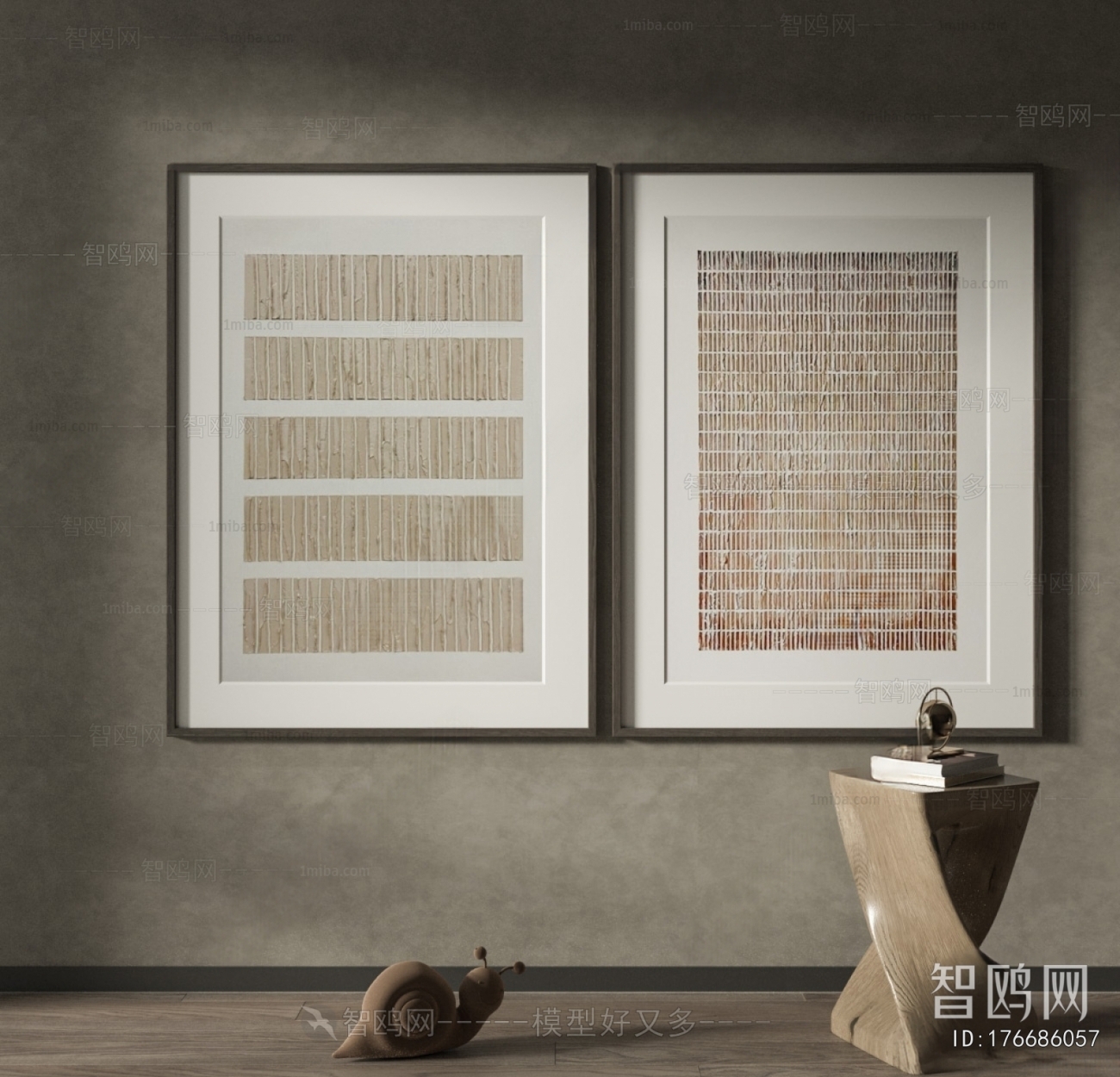 Wabi-sabi Style Painting