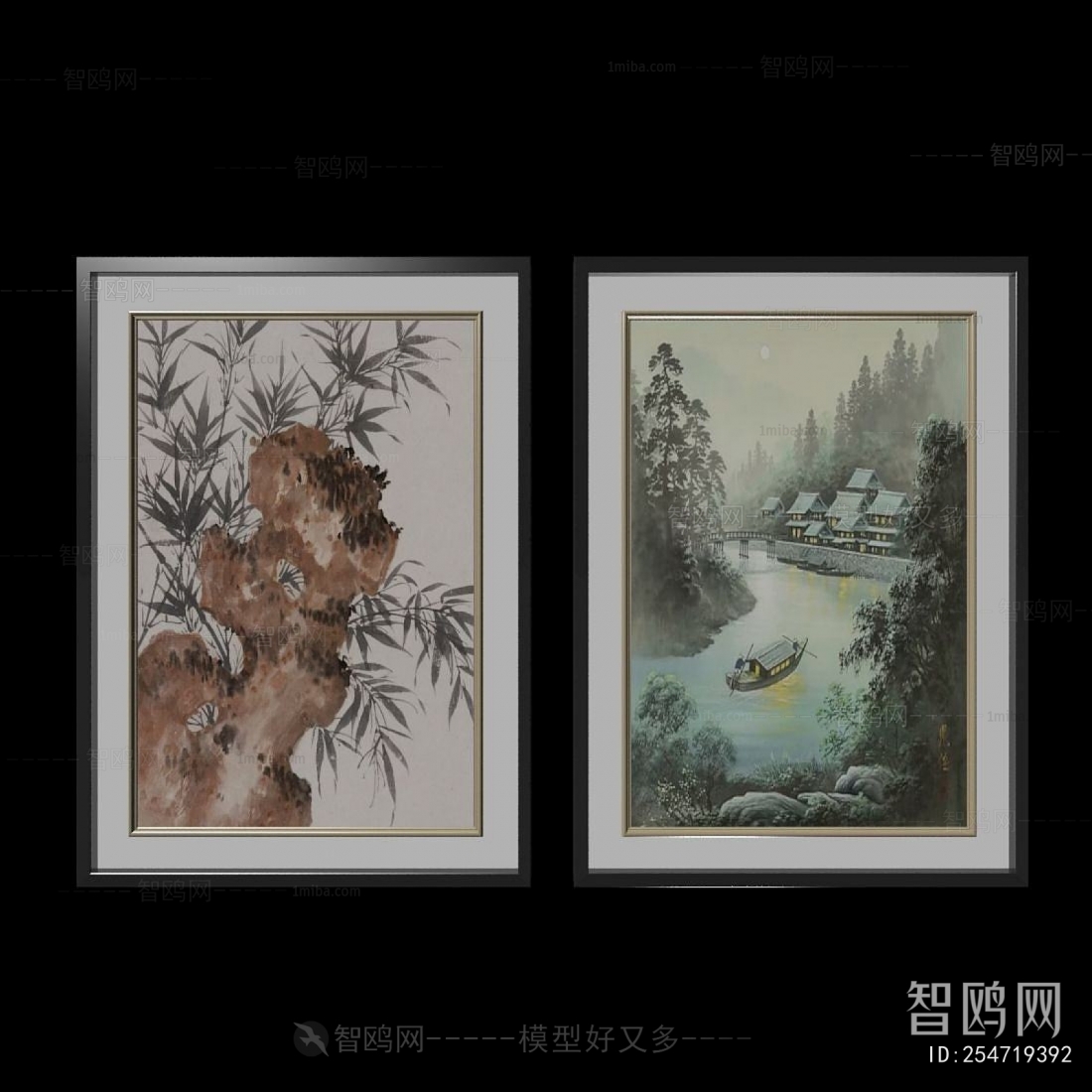 New Chinese Style Painting